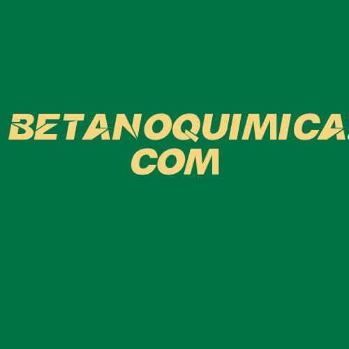 Logo da BETANOQUIMICA